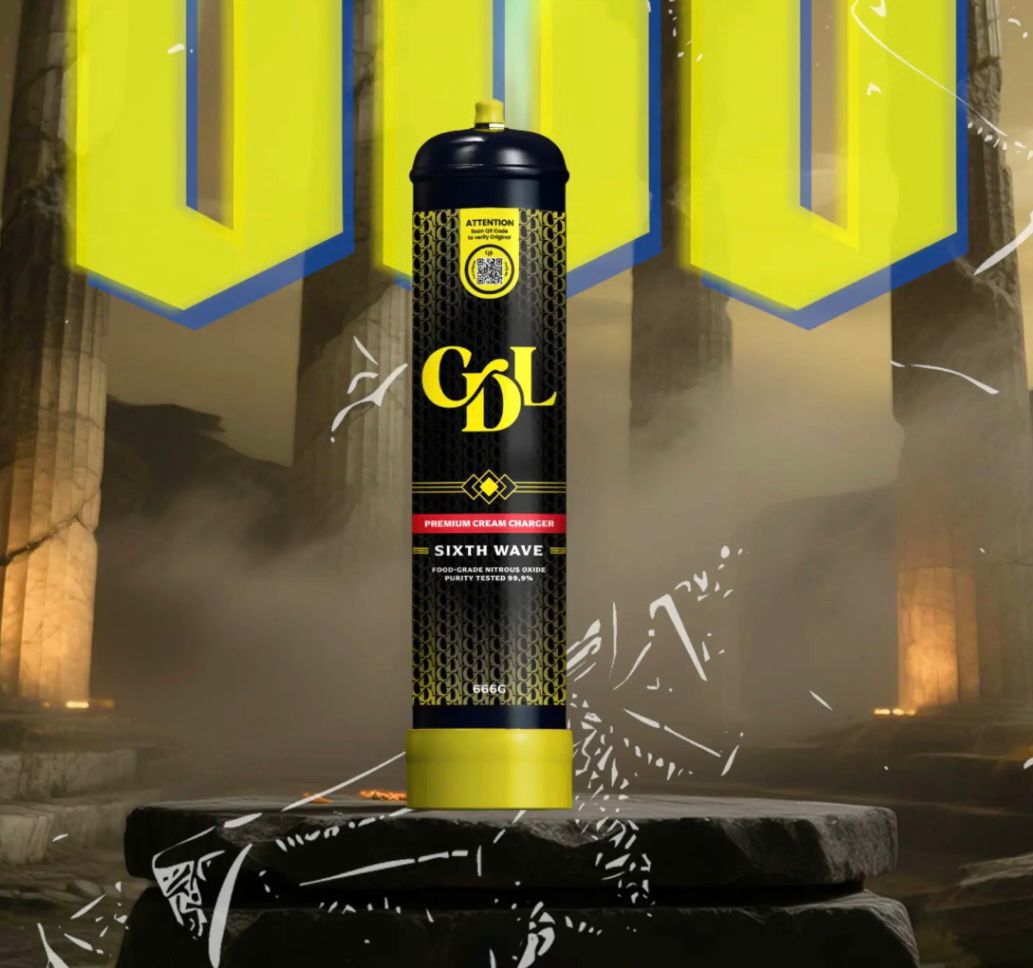 Cream Deluxe 666g N2O drink infusion cylinder